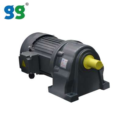 Goldgun permanent pictures 3 phase 24v geared motor with brake